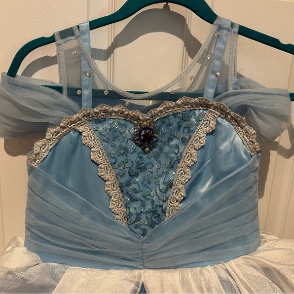 Disney Parks Castle Collection Cinderella Princess Dress Costume 7 8 - Picture 2 of 6